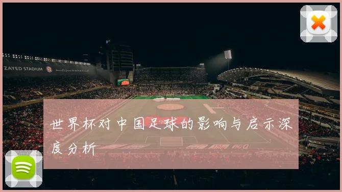世界杯对中国足球的影响与启示深度分析